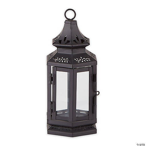 Black Stagecoach Lantern 8"