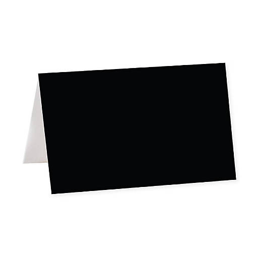 Black Table Tent Place Cards 20-Pack