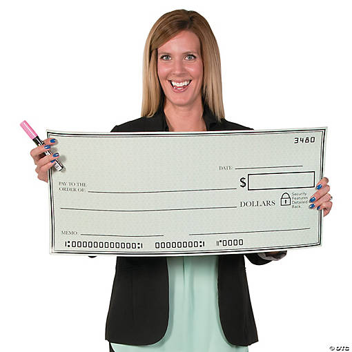 Blank Check Cutout