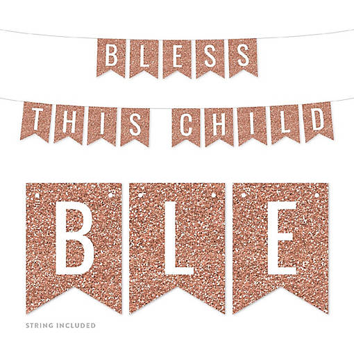 Bless This Child 4x5.5IN Banner