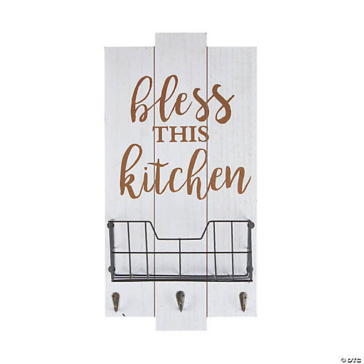 Bless This Kitchen Wall Plaque
