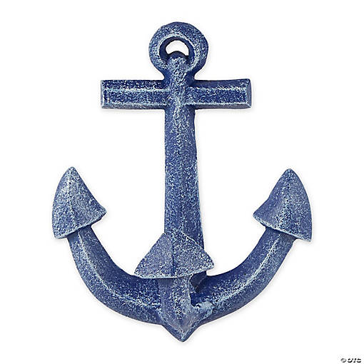 Blue Anchor Wall Hook