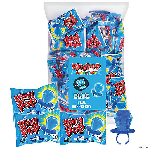 Blue Ring Pops<sup>&amp;#174; </sup>- 30 Pc.