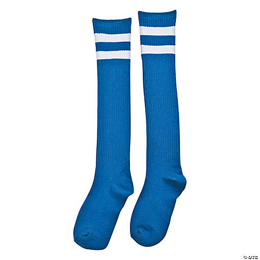 Oriental Trading : Customer Reviews : Blue Team Spirit Knee-High Socks