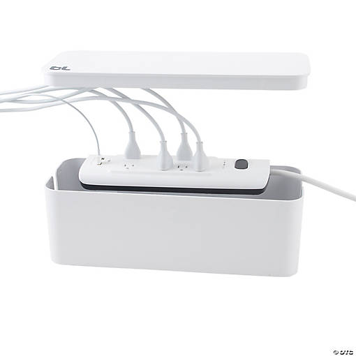 Bluelounge Cablebox Cord Management Box, White
