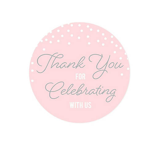 Blush Gray Thank You 40-Pack