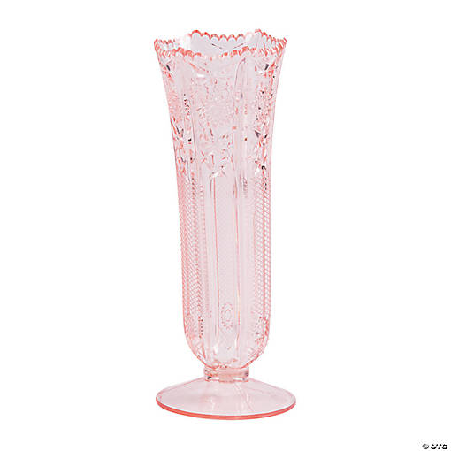 Blush Plastic Bud Vases - 12 Pc.