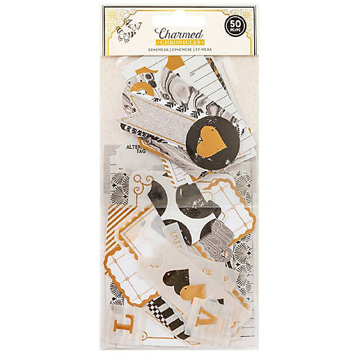Bo Bunny Charmed Chronicles Ephemera-Journaling
