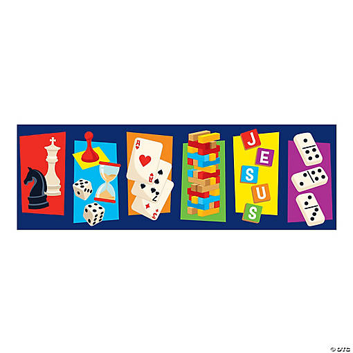 Board Game VBS Large Backdrop Banner - 6 Pc.