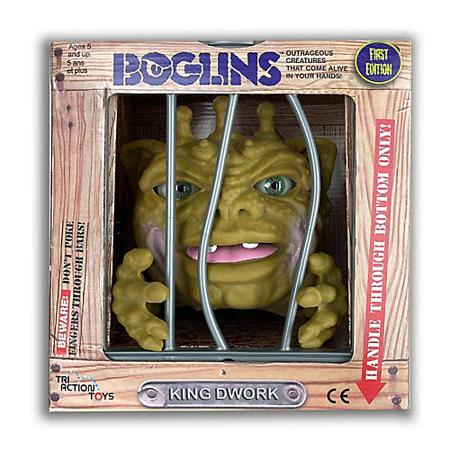 Boglins 8-Inch Foam Monster Puppet  King Dwork