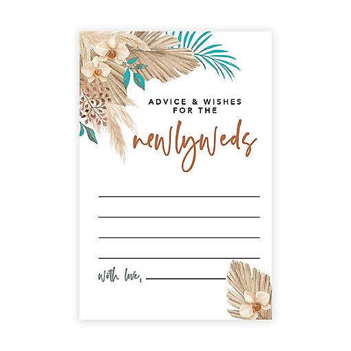 Boho Dried Palm Advice 4x6IN 56PC