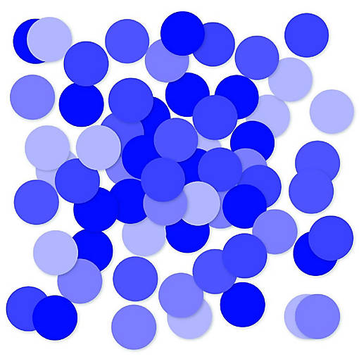 Bold in Blue Confetti 180-Pack