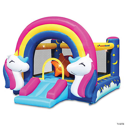 Bounceland Fantasy Bounce House with Lights &amp; Sound Interaction