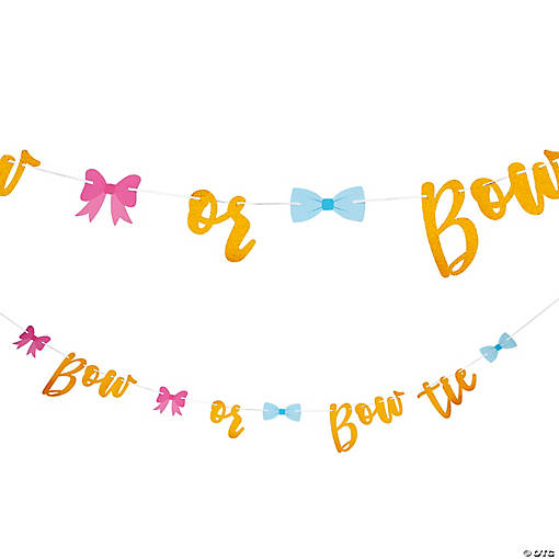 Bow or Bowtie Garland