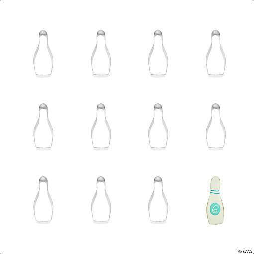 Bowling Pin 5" Cookie Cutters