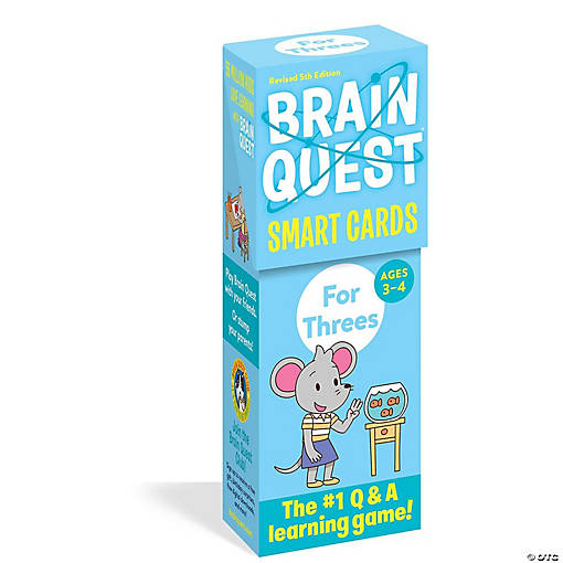 Brain Quest Smart Cards: For Threes (Revised 5th Edition)