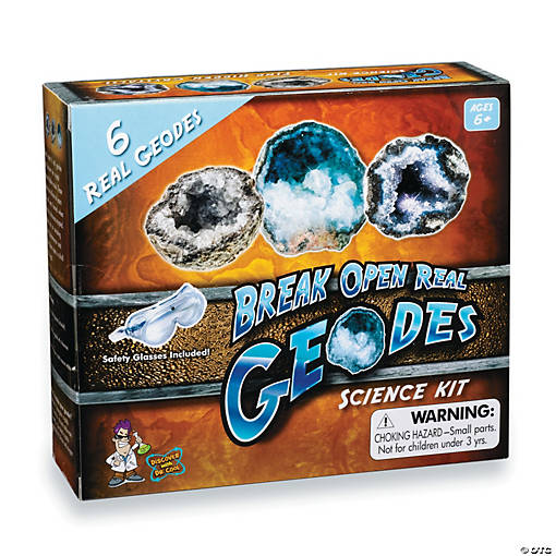 Break Open Real Geodes - 6 Geodes