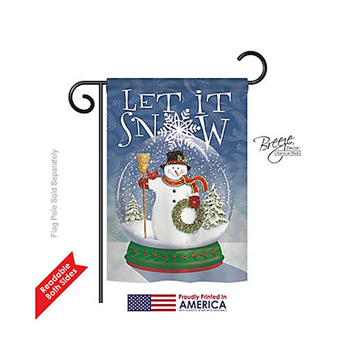 Breeze Decor Christmas Snow Globe Snowma