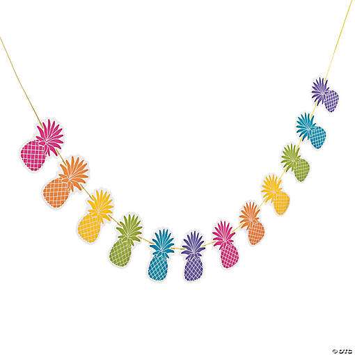 Bright Pineapple Garland