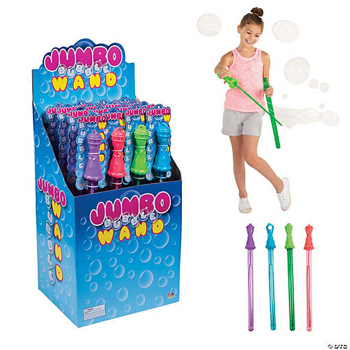 Bubble&amp;#8482; Jumbo Bubble Wands - 16 Pc.