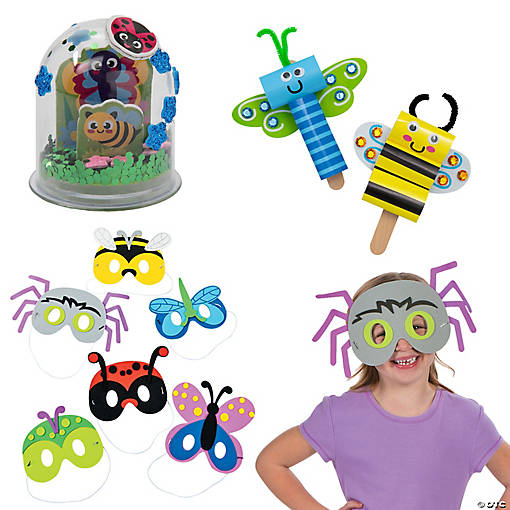 Bug Buds Foam Craft Kit Assortment - Makes 36