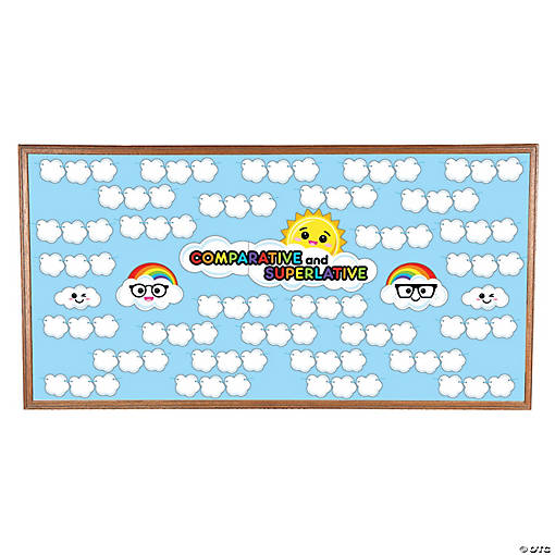 Build-a-Bulletin-Board Comparative vs. Superlative Lesson