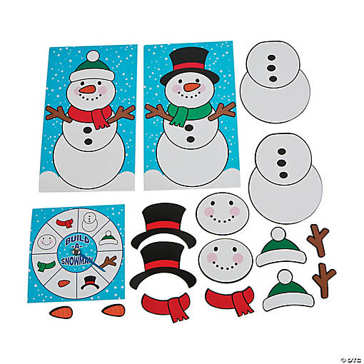 Build a Snowman Board Game