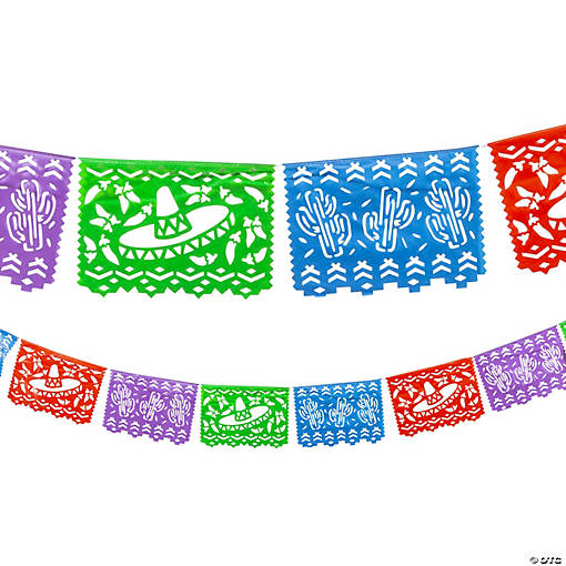 Bulk  10 Pc. Fiesta Cutout Banners