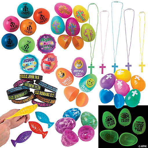 Bulk 1012 Pc. Religious Easter Egg &amp; Filler Kit