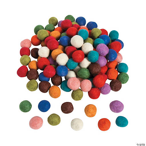Oriental Trading : Customer Reviews : Bulk 150 Pc. Acrylic Glitter Pom-Poms
