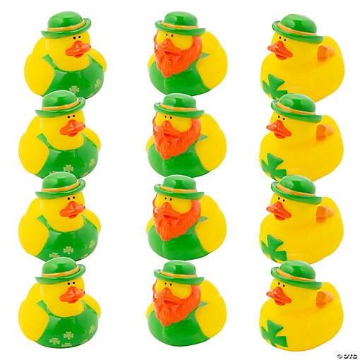 Bulk 120 Pc. St. Patrick&amp;#8217;s Day Rubber Ducks