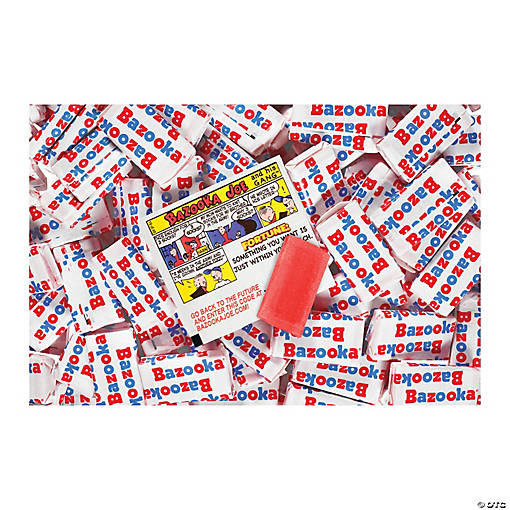 Bulk 2000 Pc. Bazooka<sup>&amp;#174;</sup> Original Bubble Gum with Comic Wrapper
