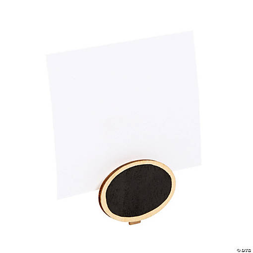 Bulk  24 pc. Chalkboard Label Clips