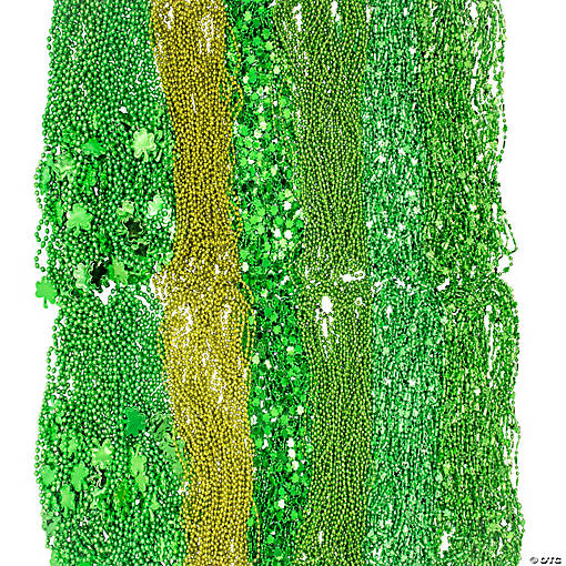 Bulk 264 Pc. St. Patrick&amp;#8217;s Bead Necklace Assortment