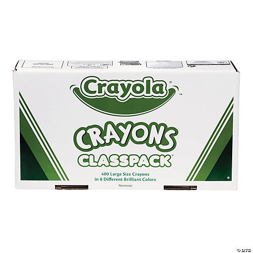 Bulk 400 Pc. Crayola<sup>&amp;#174;</sup> Large Crayons Classpack - 8 Colors per pack