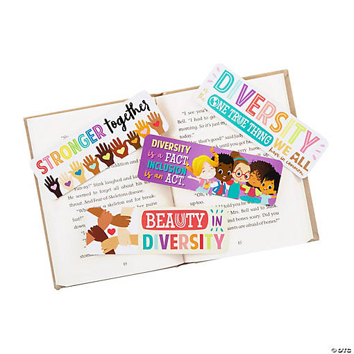 Bulk 48 Pc. Diversity &amp; Inclusion Bookmarks