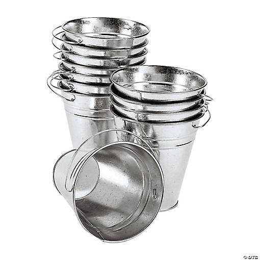 Bulk 48 Pc. Galvanized Pails