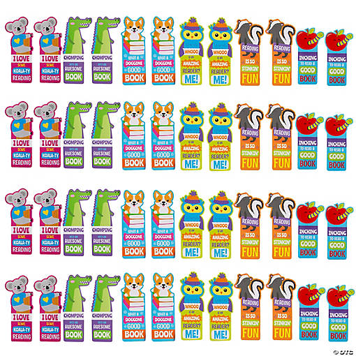 Bulk 48 Pc. I Love Reading Bookmarks