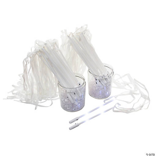 Bulk 48 Pc. Light-up Ribbon Wands