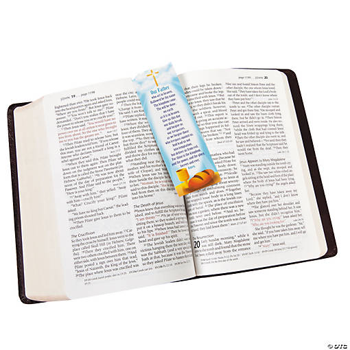 Bulk  48 Pc. Lord's Prayer Bookmarks