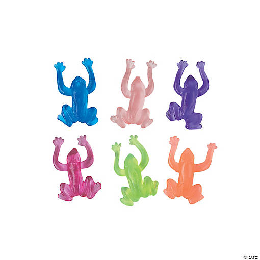 Bulk 48 Pc. Mini Sticky Frogs