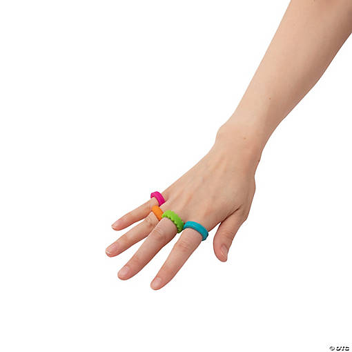 Bulk 48 Pc. Silicone Ring Assortment