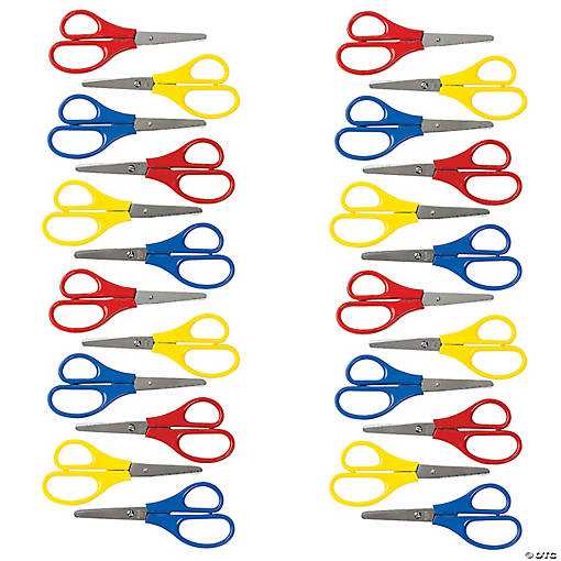 Bulk 48 Pc. Smooth Cut Preschool Scissors