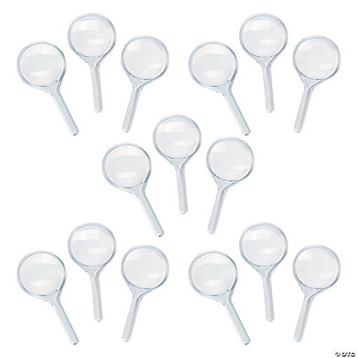 Bulk 50 Pc. 4x Magnifying Glasses