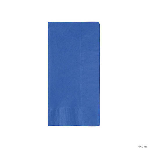 Bulk  50 Pc. Cobalt Blue Dinner Napkins