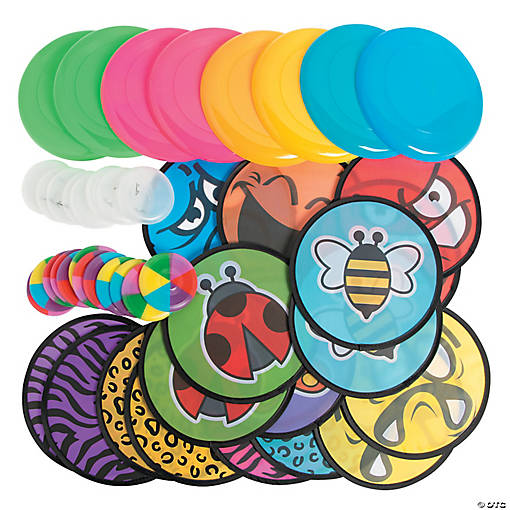 Bulk 50 Pc. Flying Disc Assortment