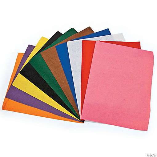 Bulk 50 Pc. Gigantic Fantastic Felt Sheets