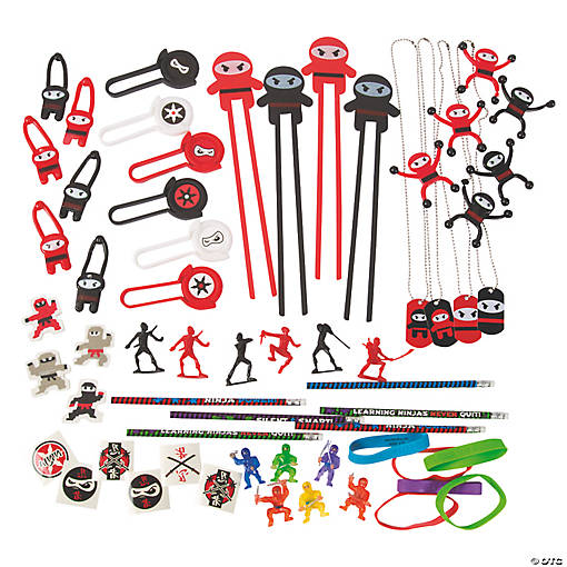 Bulk 50 Pc. Ninja Assortment