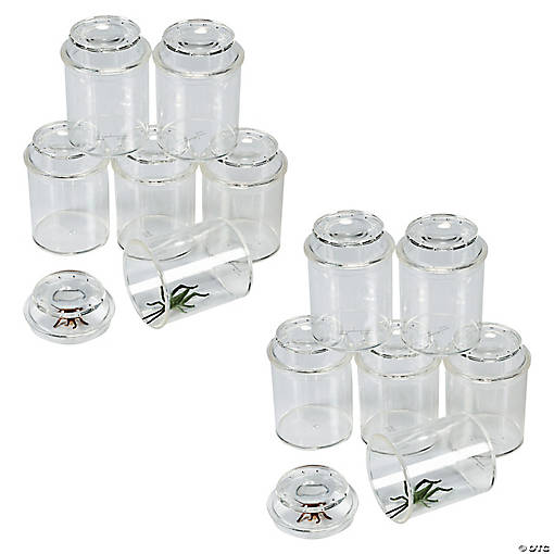 Bulk 50 Pc. See-Through Bug Jars
