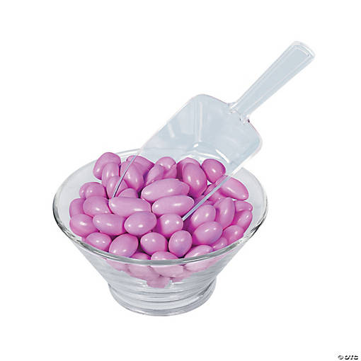 Bulk  6 Pc. Clear Candy Scoop Set